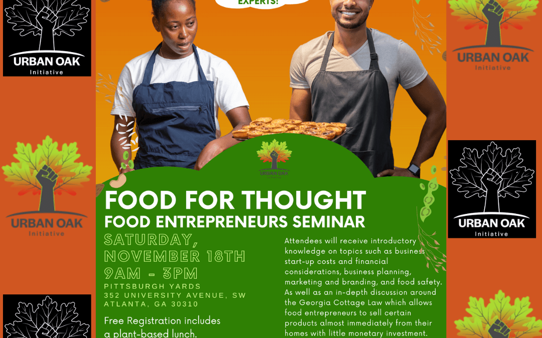 Food For Thought – Food Entrepreneurs Seminar